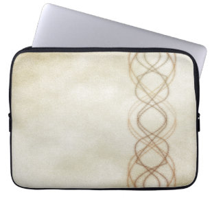 Gold Lights Laptop Sleeve