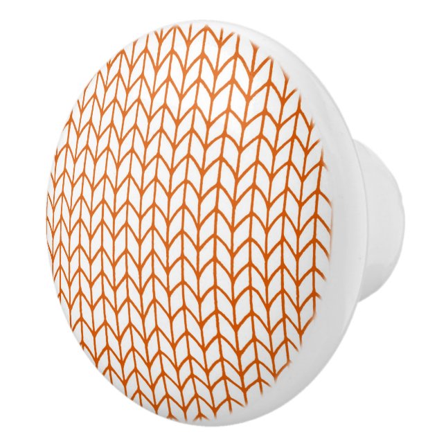 GOLD LINE KNIT Ceramic Knob (Right)