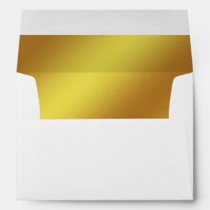Gold Lined Envelope