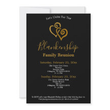 Gold Linked Heart Family Reunion Two Day Event
