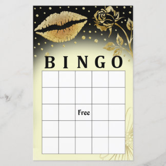 Gold Lips bingo game