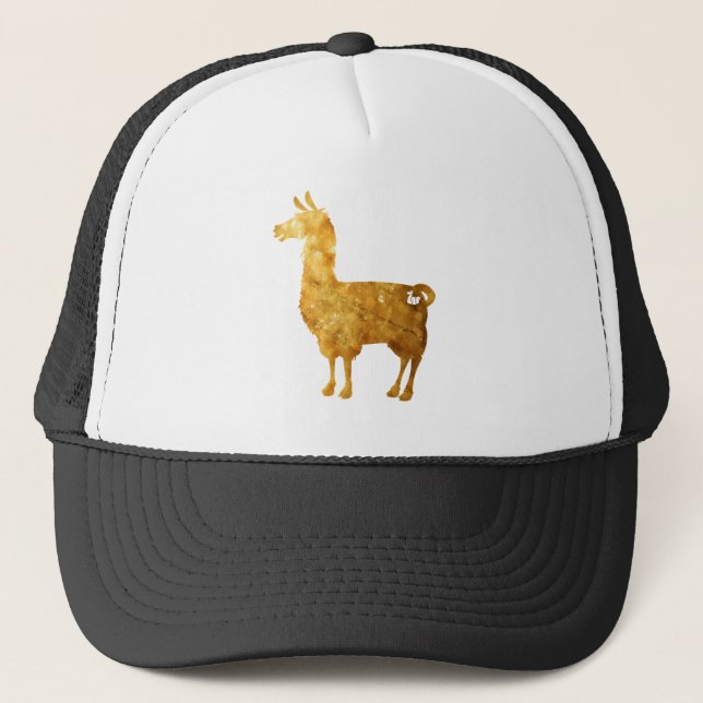 Gold Llama Cap (Front)
