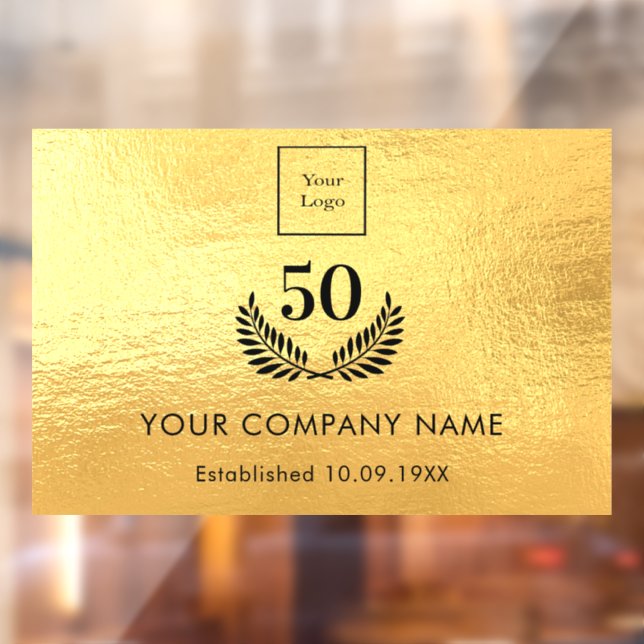 Gold logo business years of service  (Sheet 2)