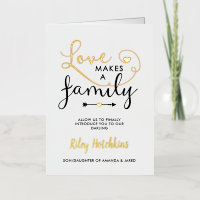 Gold Love Makes A Family Adoption Announcement