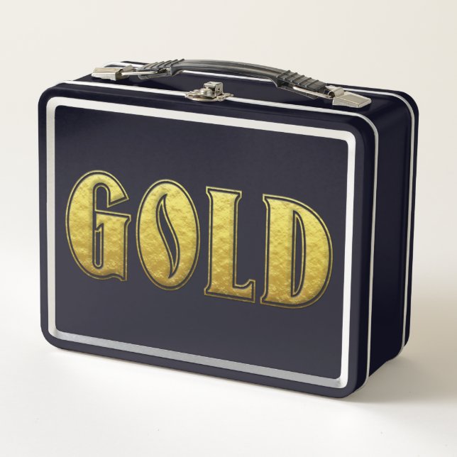 Gold Lunch Box (Front)