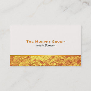 Gold Lustre Business Card