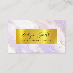 GOLD Luxury Boutique Ivory Business Card
