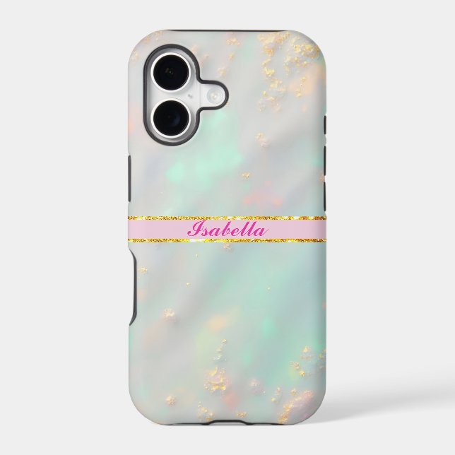 Gold Luxury Trendy Blush Pink Soft Mint Collection (Back)