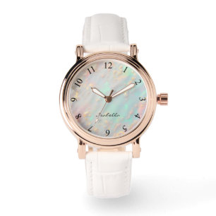 Gold Luxury Trendy Blush Pink Soft Mint Collection Watch