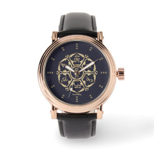 Gold Mandala Watch