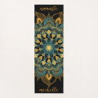 Gold Mandala Yoga Mat