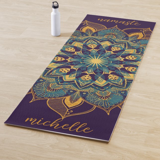 Gold Mandala Yoga Mat (In Situ)