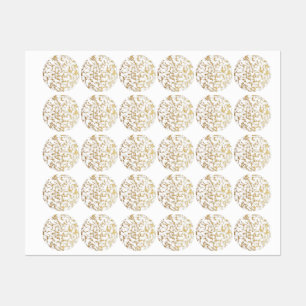 Gold Marble Foil Texture