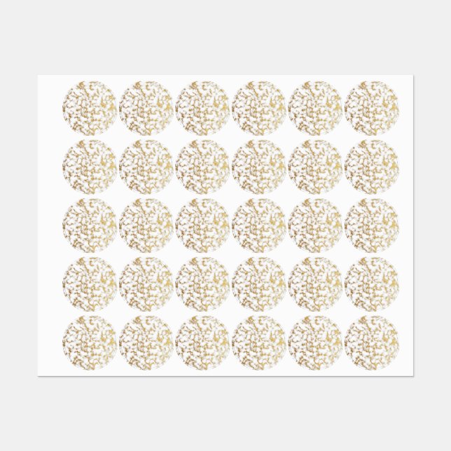 Gold Marble Foil Texture (Sheet)