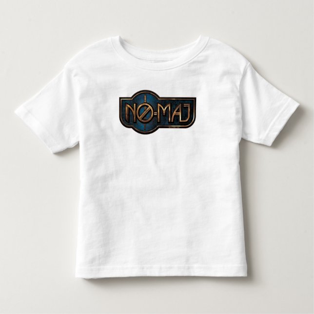 Gold & Marble NO-MAJ™ Badge Toddler T-Shirt (Front)