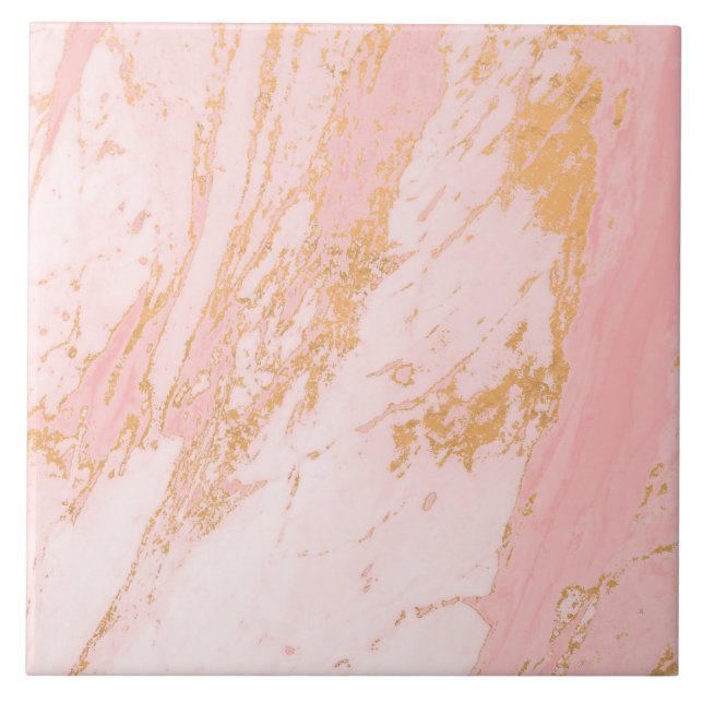 Gold Marble Pattern  Tile (Front)