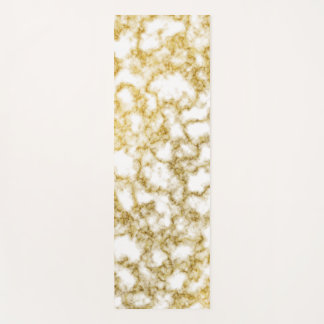 Gold Marble Yoga Mat