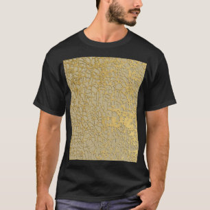 Gold Marbling: Grunge Texture Design T-Shirt