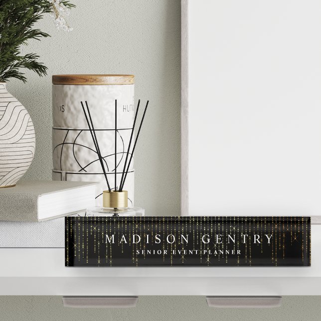 Gold Marquee Nameplate (Creator Uploaded)