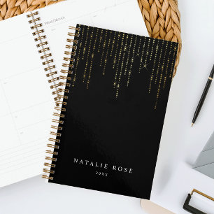 Gold Marquee Personalised Planner