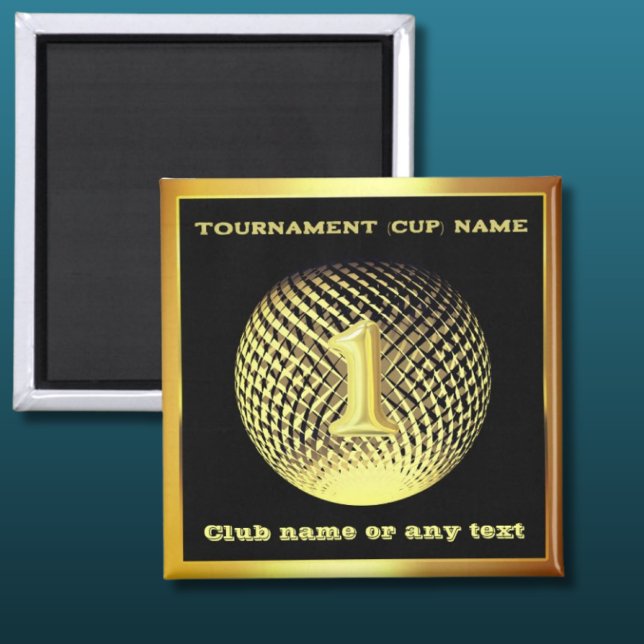 Gold medal 1st place winner champion magnet (Creator Uploaded)