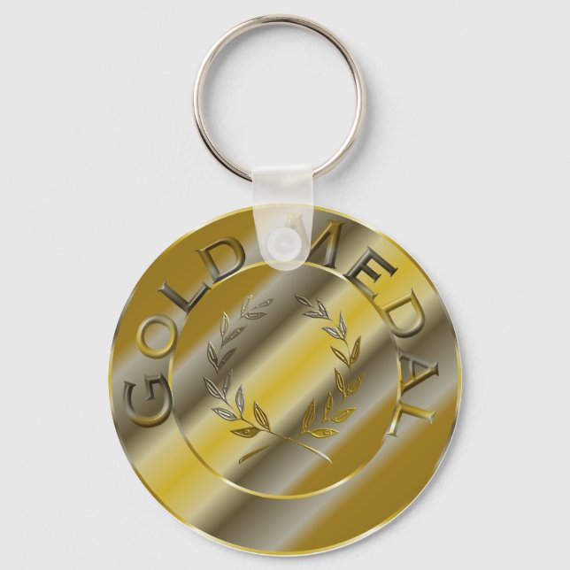 Gold Medal Key Ring (Front)