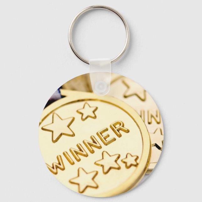 Gold Medal Key Ring (Front)