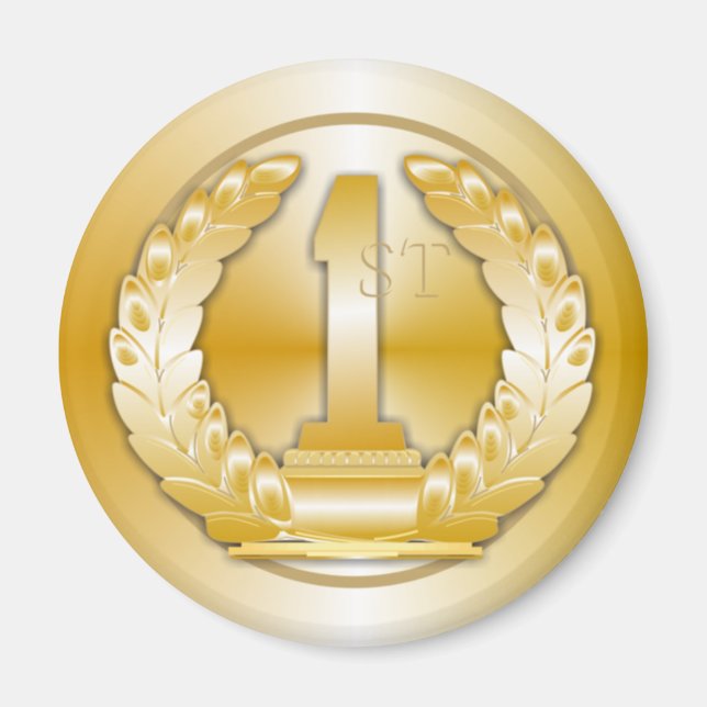 Gold Medal Magnet (Front)