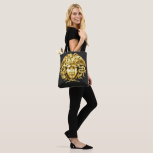 Gold Medusa Tote