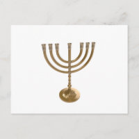 gold menorah
