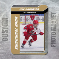 Gold Metal Ice Hockey Photo