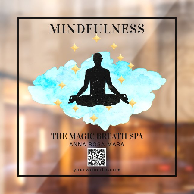 ** Gold Mindfulness Reiki Man Yoga Meditation  (Sheet 2)
