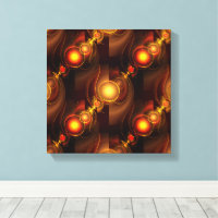 Gold Modern Boho Elegant Abstract Art Pattern #501