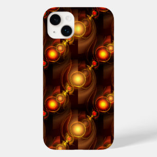 Gold Modern Boho Elegant Abstract Art Pattern #501 Case-Mate iPhone 14 Plus Case