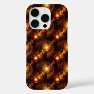 Gold Modern Boho Elegant Abstract Art Pattern #501 iPhone 16 Pro Case