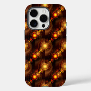 Gold Modern Boho Elegant Abstract Art Pattern #501 iPhone 16 Pro Case