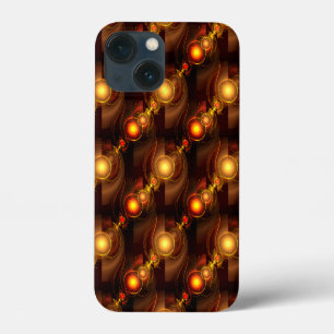 Gold Modern Boho Elegant Abstract Art Pattern #501 iPhone 13 Mini Case
