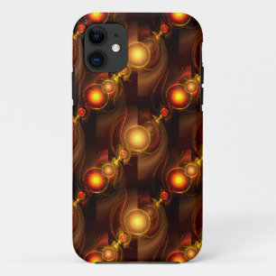 Gold Modern Boho Elegant Abstract Art Pattern #501 Case-Mate iPhone Case