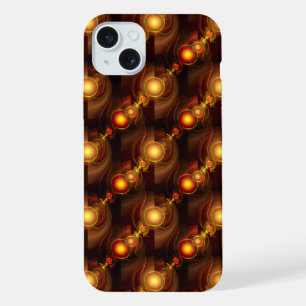 Gold Modern Boho Elegant Abstract Art Pattern #501 iPhone 15 Plus Case