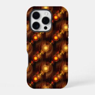 Gold Modern Boho Elegant Abstract Art Pattern #501 iPhone 16 Pro Case