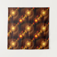 Gold Modern Boho Elegant Abstract Art Pattern #501
