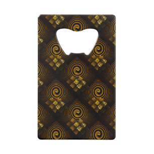 Gold Modern Boho Elegant Abstract Art Pattern #502