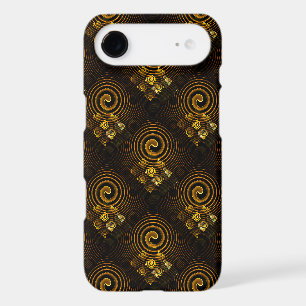 Gold Modern Boho Elegant Abstract Art Pattern #502