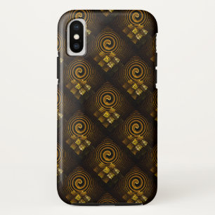 Gold Modern Boho Elegant Abstract Art Pattern #502 Case-Mate iPhone Case