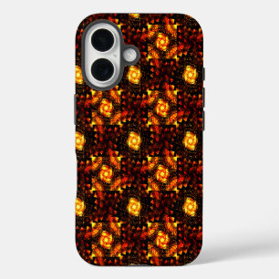 Gold Modern Boho Elegant Abstract Art Pattern #506 iPhone 16 Case