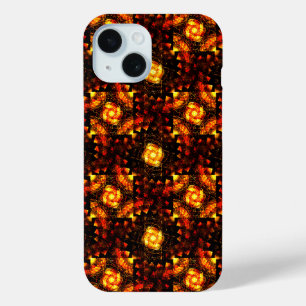 Gold Modern Boho Elegant Abstract Art Pattern #506 iPhone 15 Case