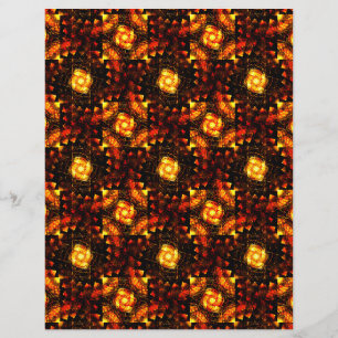 Gold Modern Boho Elegant Abstract Art Pattern #506 Flyer