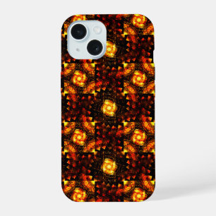 Gold Modern Boho Elegant Abstract Art Pattern #506 iPhone 15 Case