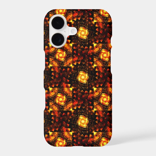 Gold Modern Boho Elegant Abstract Art Pattern #506 iPhone Case (Back)