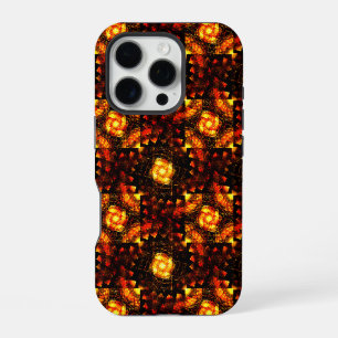Gold Modern Boho Elegant Abstract Art Pattern #506 iPhone 16 Pro Case